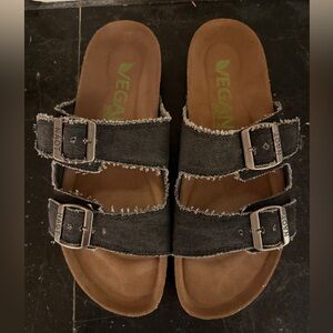 Naot Santa Barbara Sandal - Size 42 (11) Black